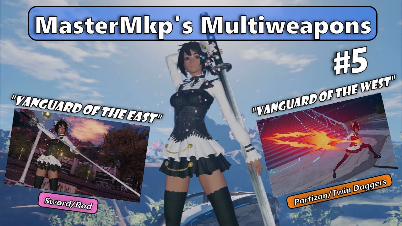 PSO2: NGS - My Current Multiweapon 5 (Gameplay & Tips)