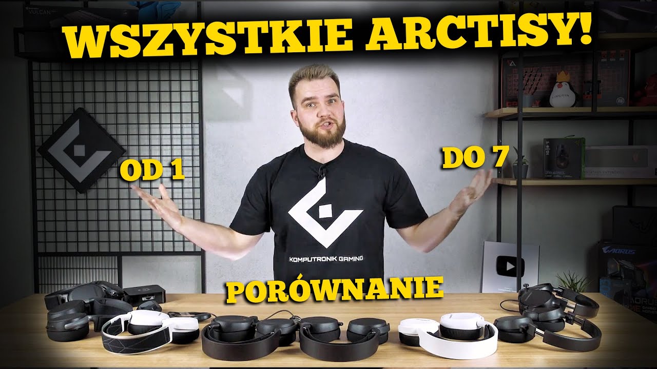 STEELSERIES ARCTIS - KTÓRE SŁUCHAWKI WYBRAĆ @Dla Gracza? #ZOSTANWDOMU