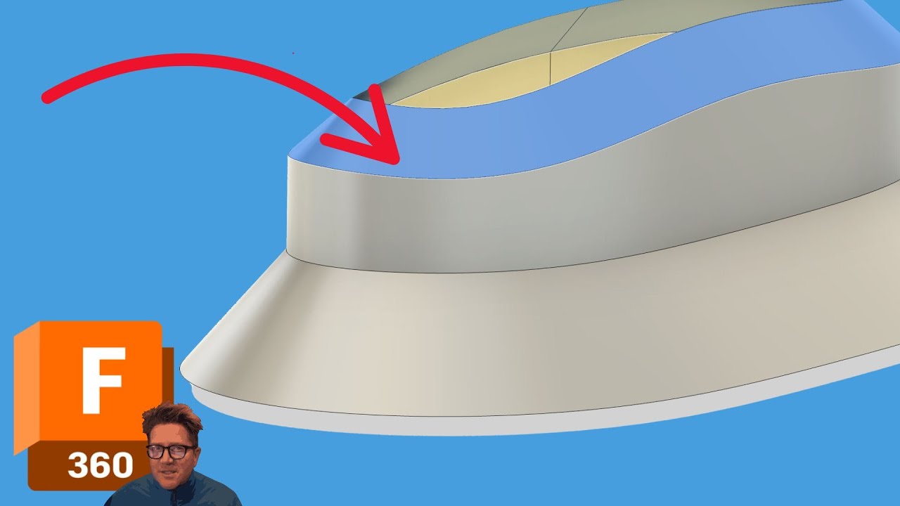 Инструмент Fusion 360 Ruled Surface &mdash; создавайте более интеллектуальные поверхности с помощью углов