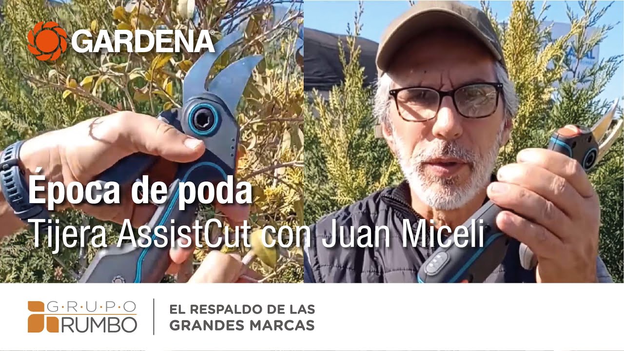 Tijera Gardena AssistCut con Juan Miceli