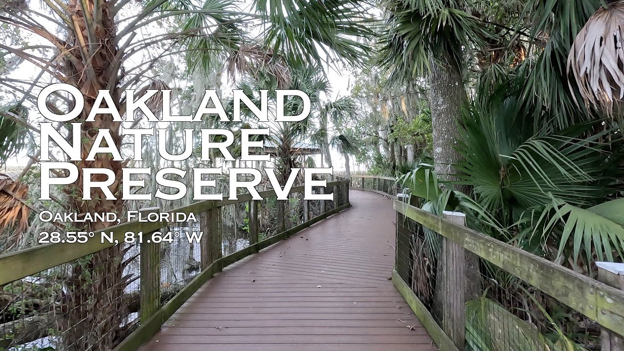 The Oakland Nature Preserve – Oakland, Florida