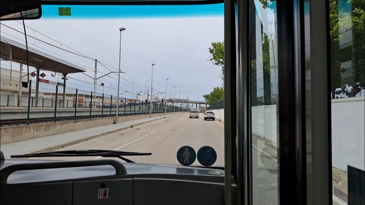 Prolongación de línea 1 a colegio de Cortadura (Irisbus Castrosua City Versus) - Bus urbano de Cádiz