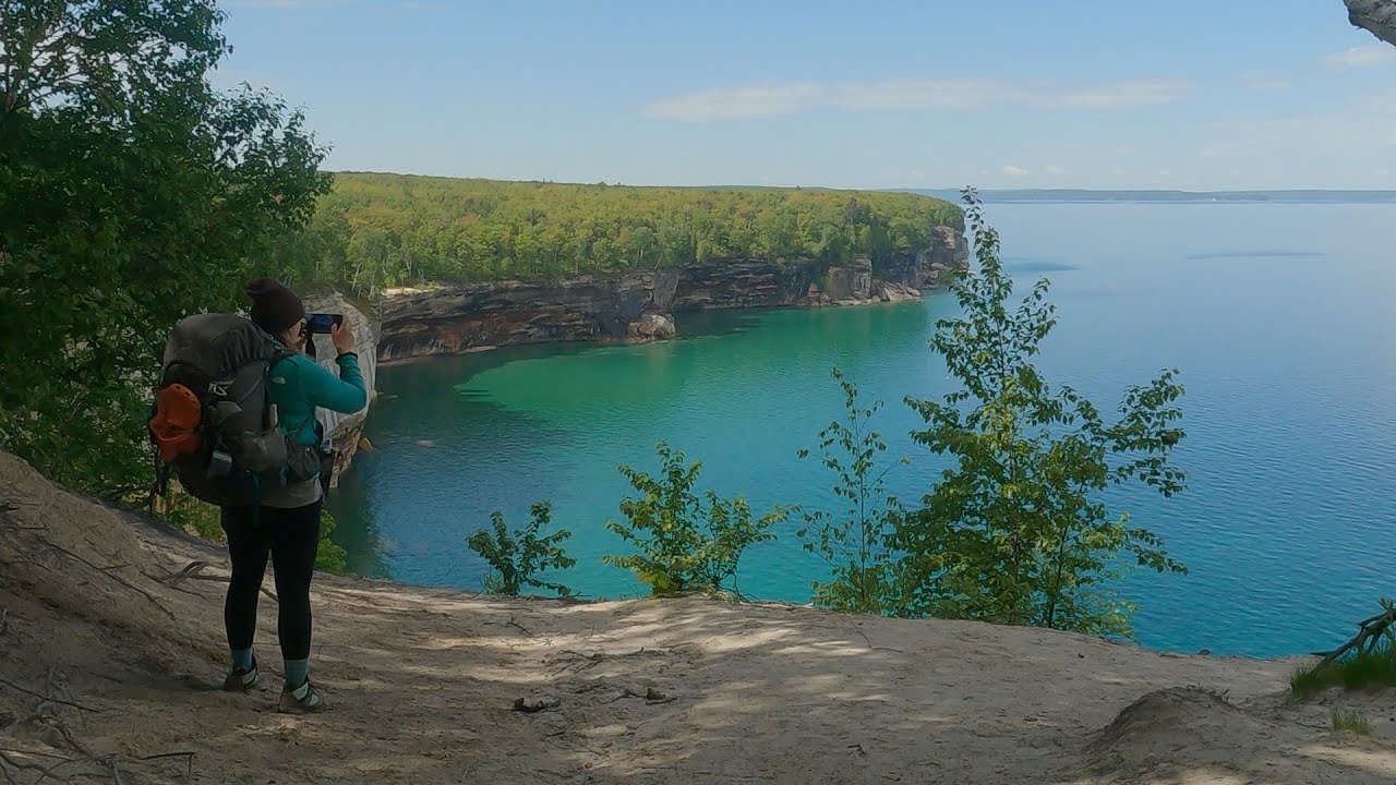 Discovering - Hiking Pictured Rocks National Lakeshore.