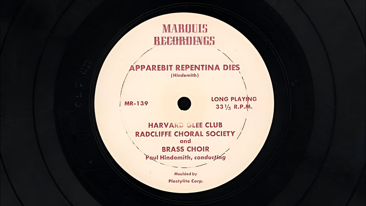 Paul Hindemith: Apparebit repentina dies (1947)