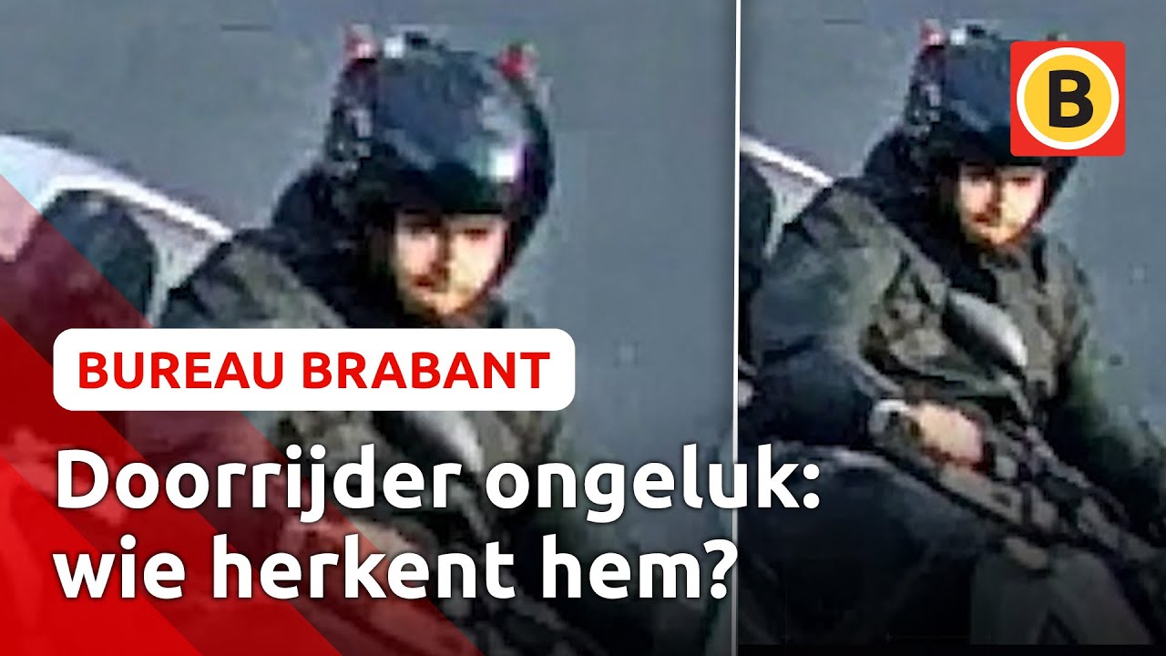 Motorrijder rijdt door na aanrijding | Bureau Brabant