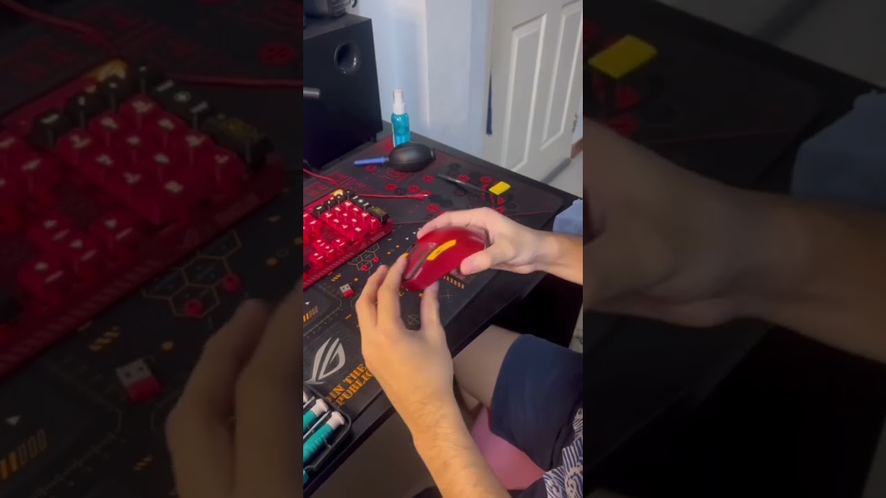 Disassembly and Assembly of ROG Gladius III Wireless AimPoint EVA-02 Edition Mouse