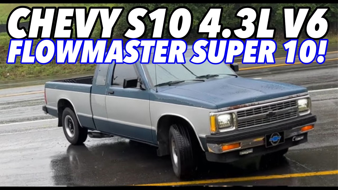 1992 Chevy S10 4.3L V6 w/ FLOWMASTER SUPER 10!
