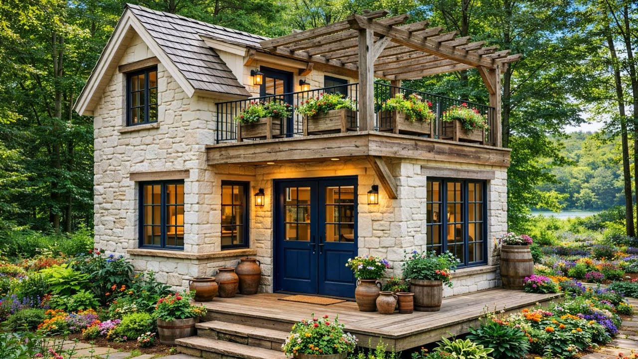 Cozy Retreat Cottage with Garden Views & Balcony