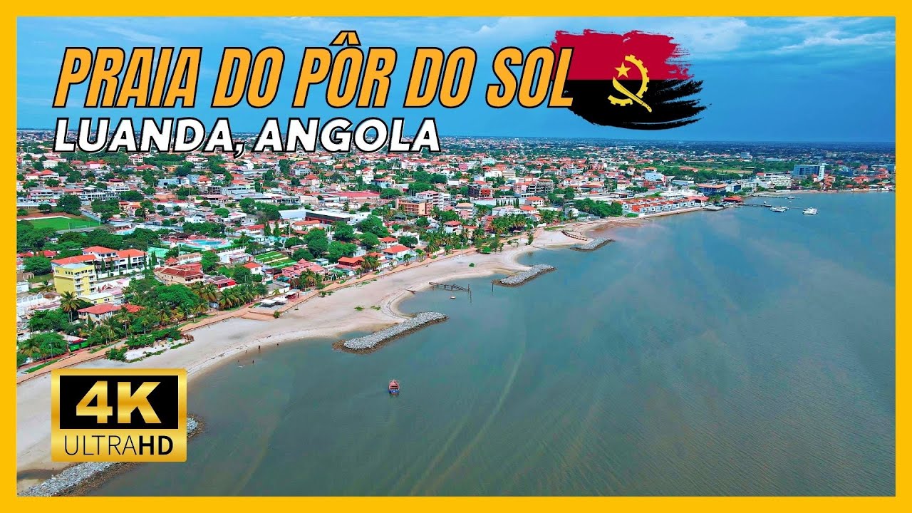 PRAIA DO PÔR DO SOL EM 4K ULTRA HD | BENFICA, ANGOLA