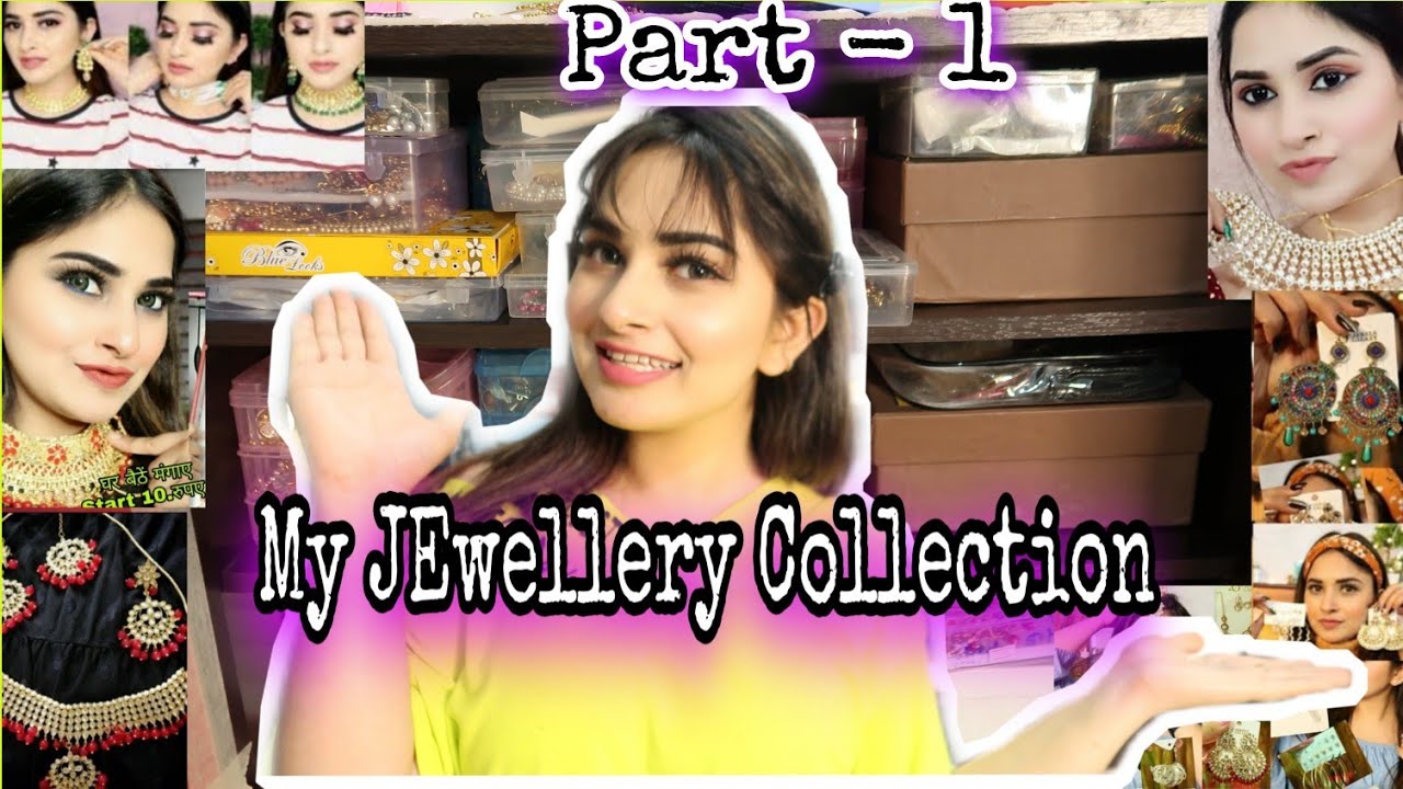 MY *HUGE JEWELLERY COLLECTION 2020 | Part - 1 || Bridal Sets \ Heavy earrings \ Necklace Sets Etc...