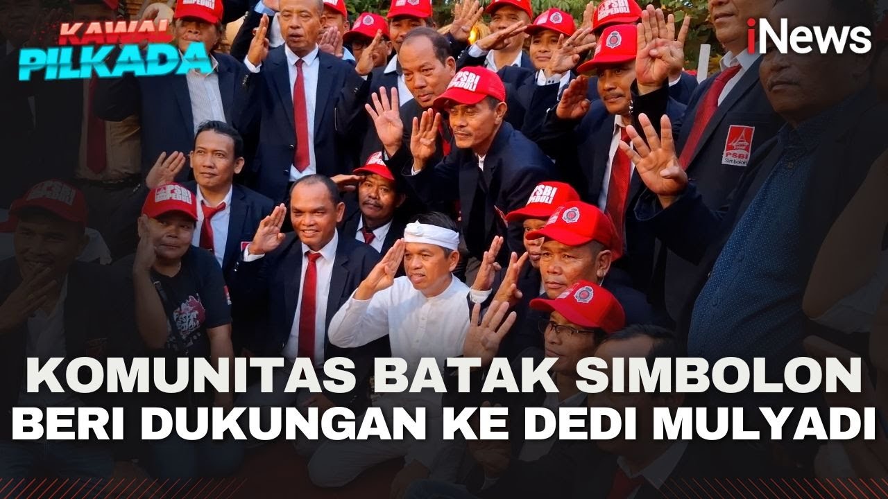 Dedi Mulyadi Terima Dukungan dari Komunitas Batak Simbolon di Pilkada Jabar 2024
