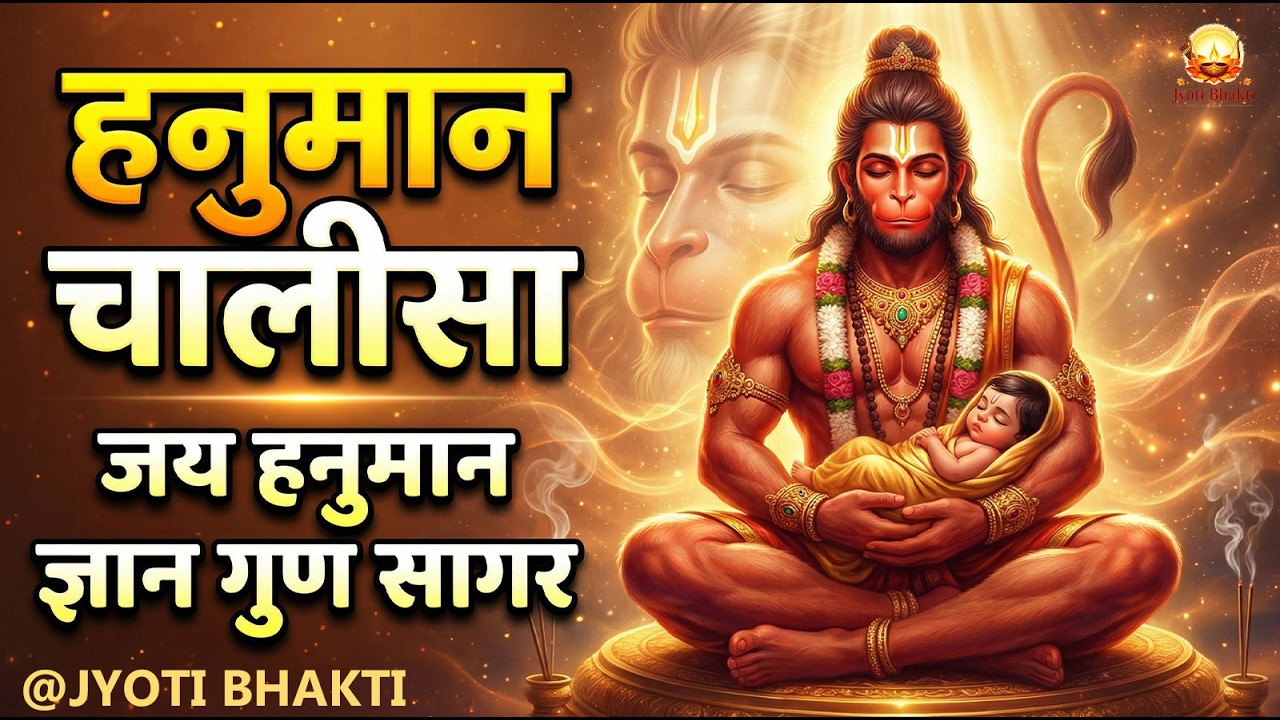 Hanuman Chalisa || श्री हनुमान चालीसा || Jai Hanuman Gyan Gun Sagar || Hanuman Chalisa Live Bhajan