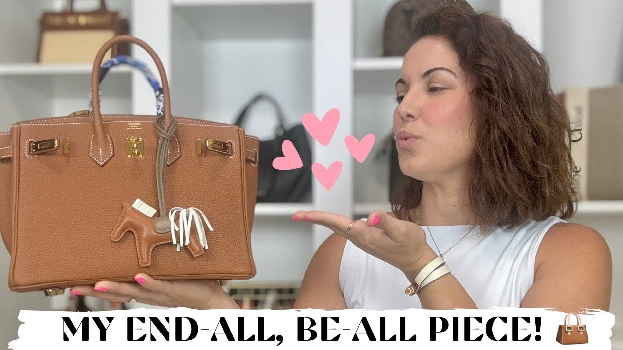 HERMES BIRKIN 25 - 6 MONTH REVIEW! 🍊 why I chose to play 