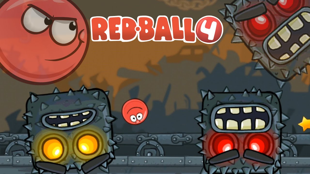 Red Ball 4 - Red Ball Vs Boss 5 in Box Factory | Red Ball 4 Gameplay