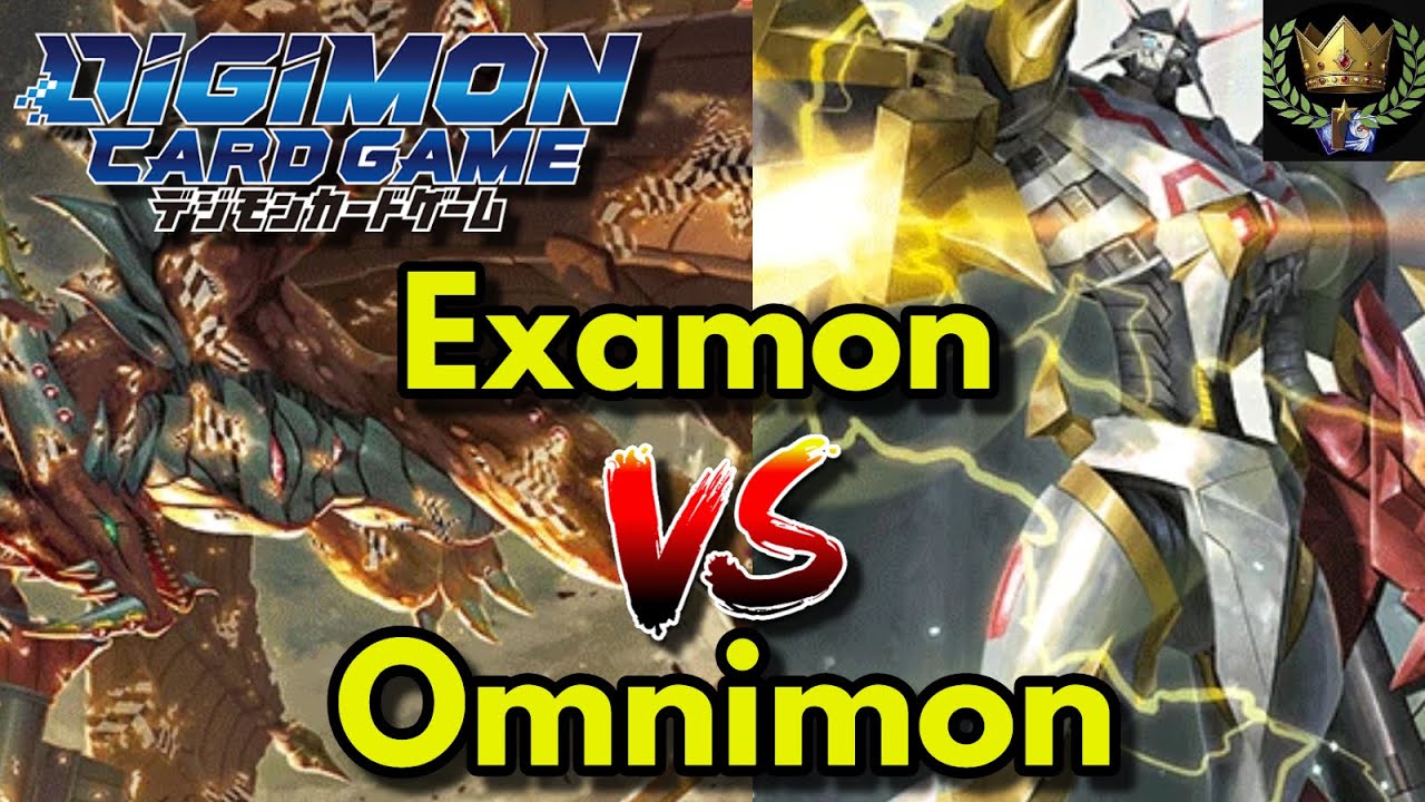 Омнимон/Омегамон против Экзамена (Битва Королевских Рыцарей) #digimon #digimoncardgame #digimontcg