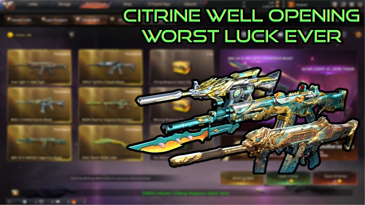 Citrine Well Opening | Sacred Beast Legends Edition | Black Market | Citrine Well | Crossfire West