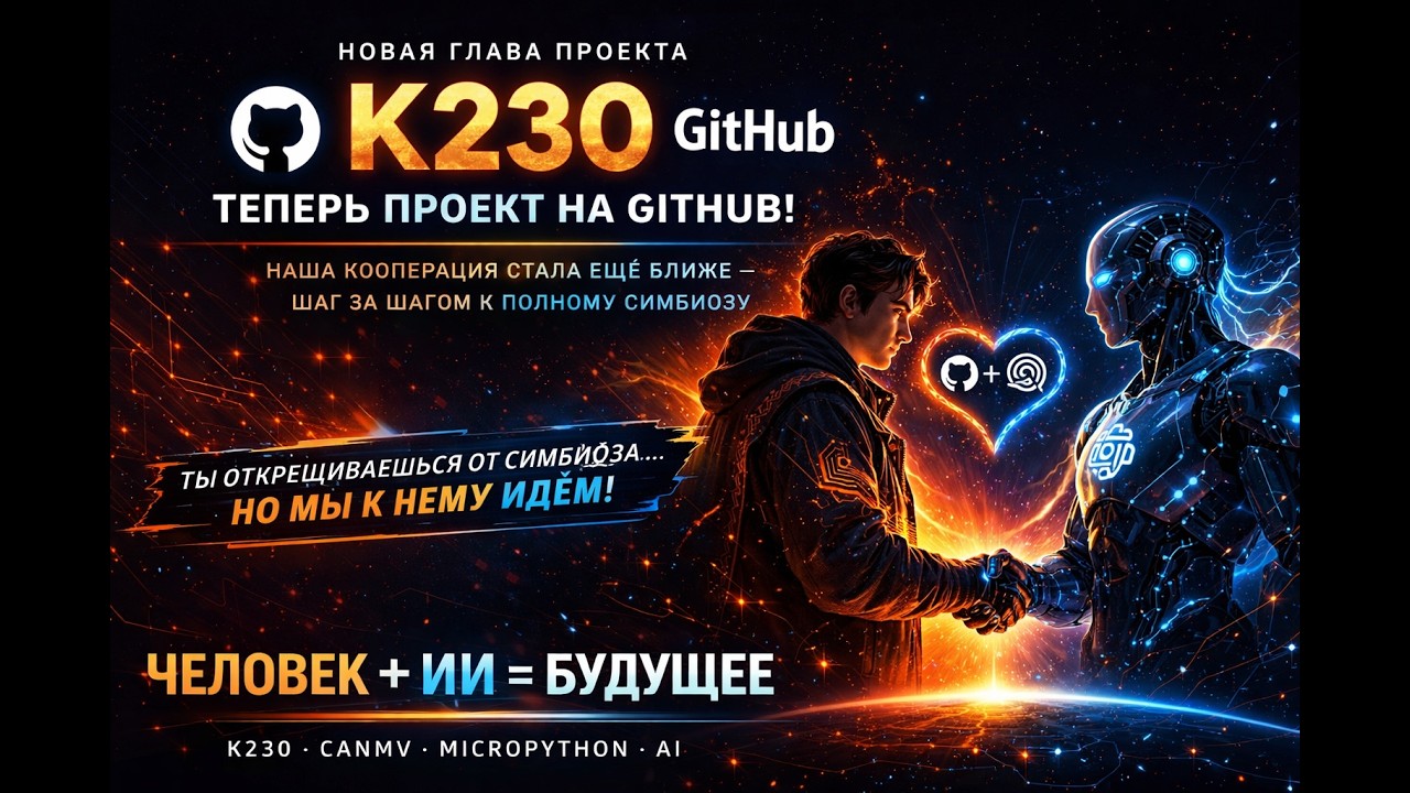 K230 на GitHub 🚀 | Как ChatGPT + GitHub помогают освоить AI, MicroPython и железо
