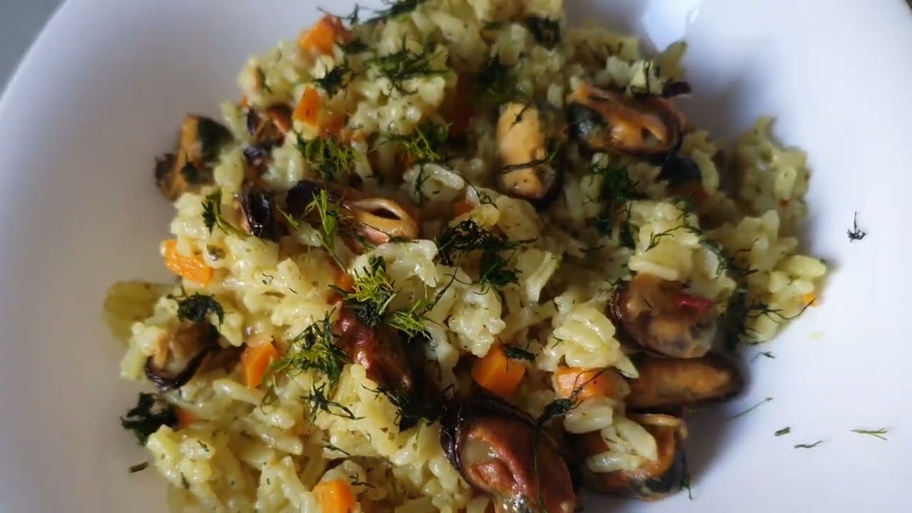 Миди със ориз - Mussels with rice