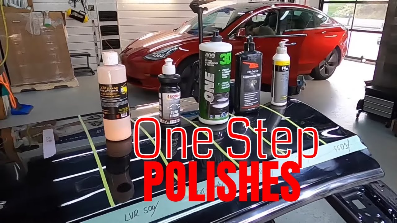 Cut/Gloss Comparison With These Top Shelf ONE STEPS!! Part 1! CUT Factor!