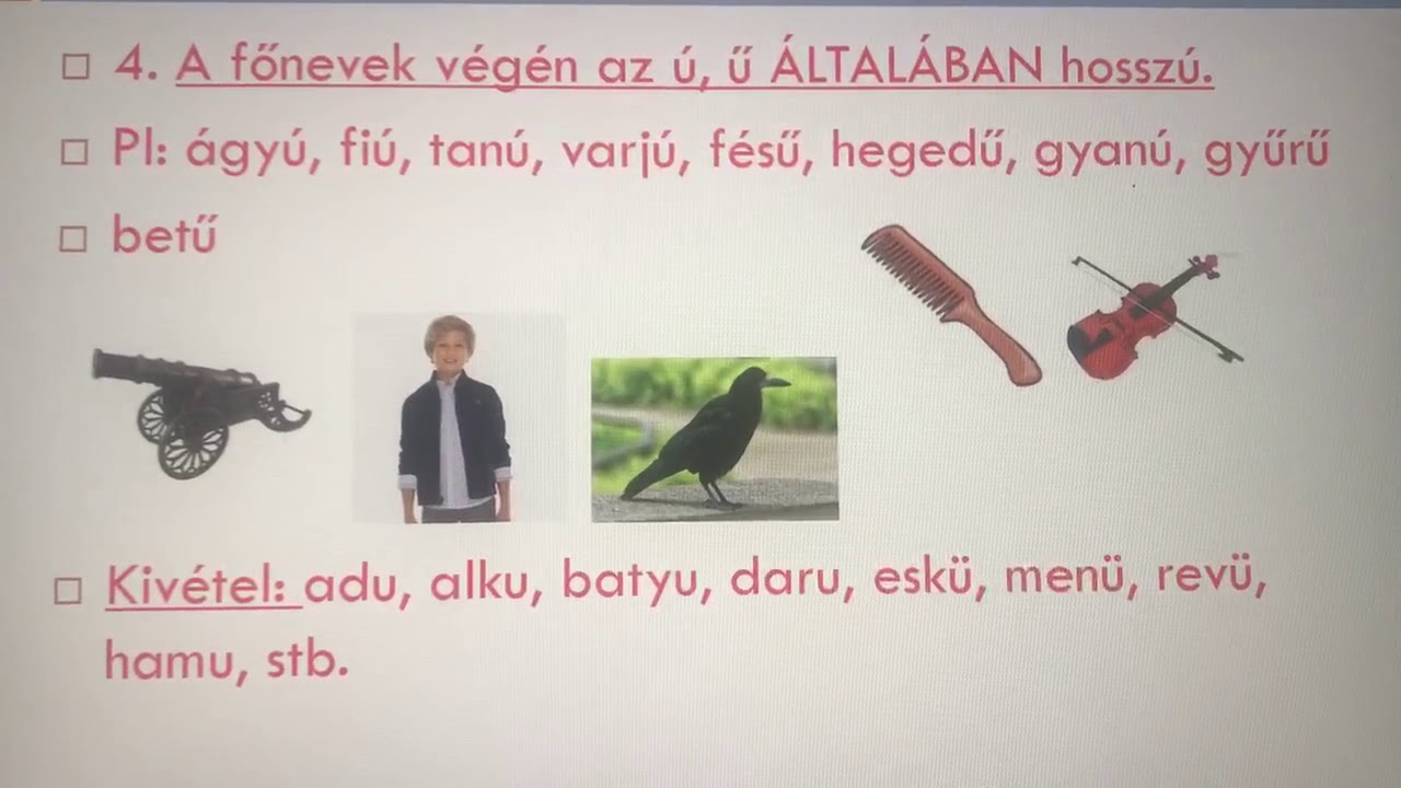 A magyar helyesírás alapelvei I. rész (5.o.)