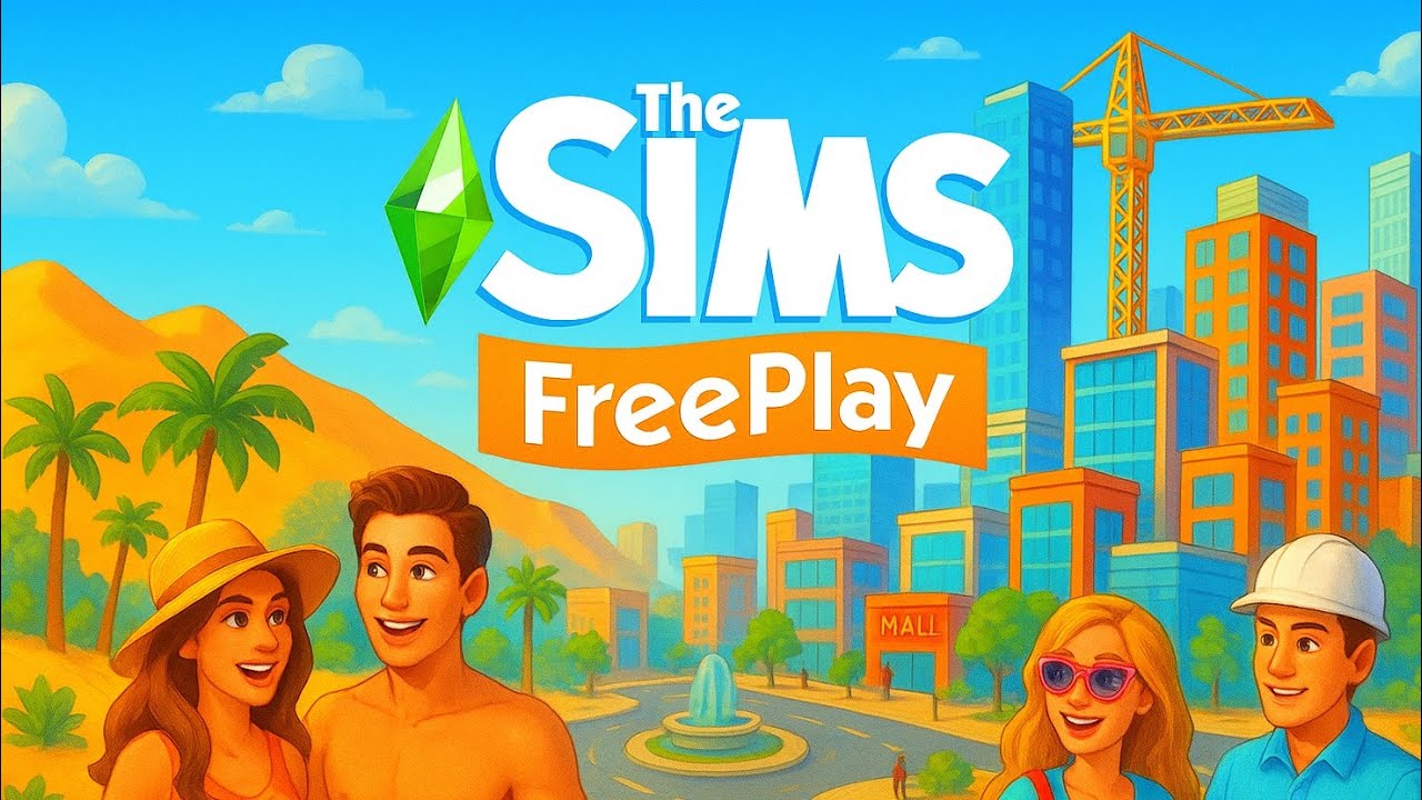 Я ПОБУДУВАЛА ОАЗИС І ВІН СТАВ МЕГАПОЛІСОМ У SIMS FREEPLAY 