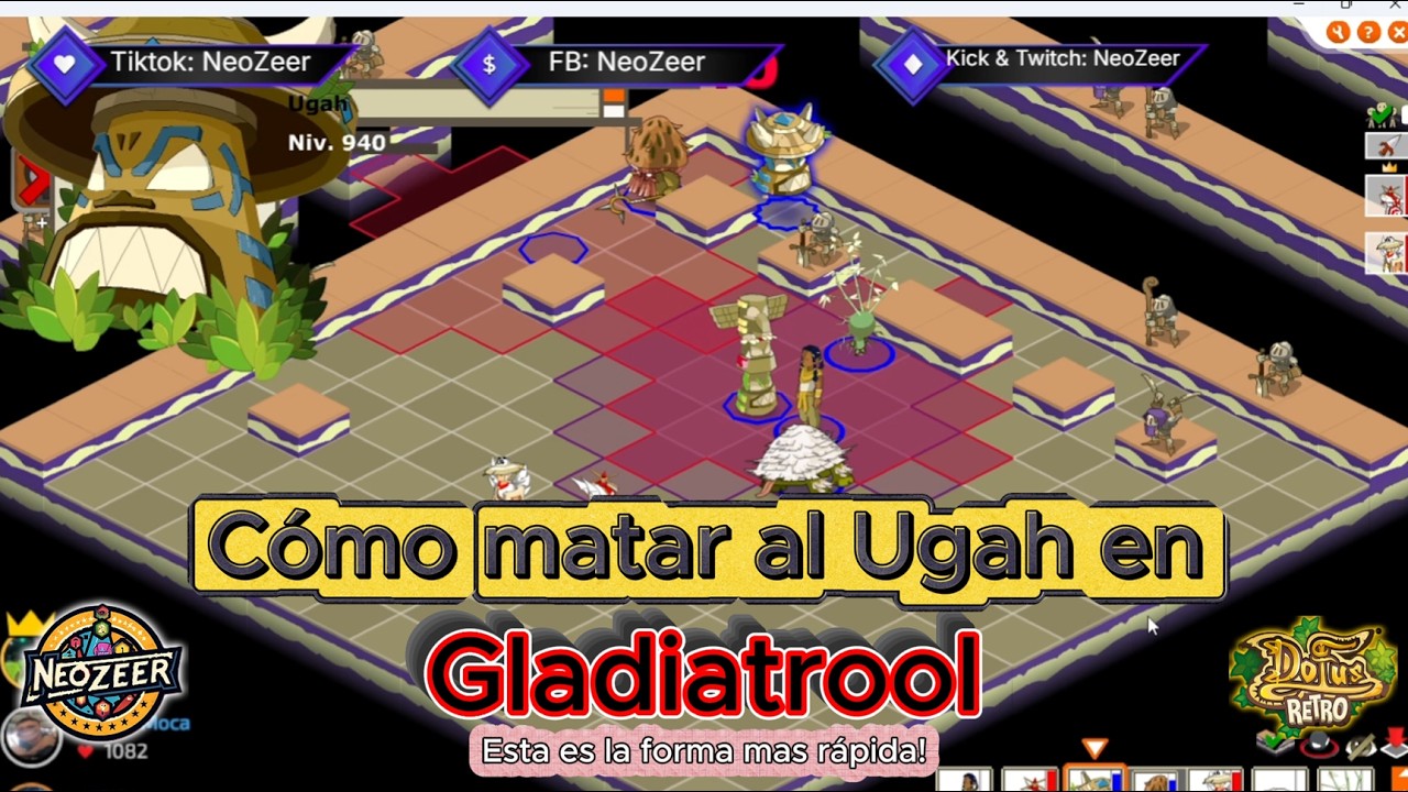 Como matar al Ugah en Gladiatrool [Dofus Retro]