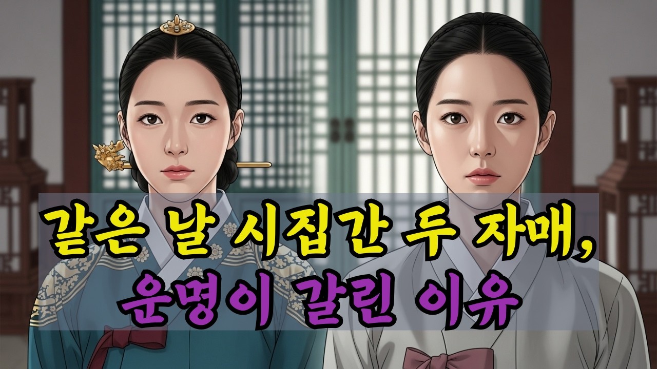 같은 날 시집간 두 자매, 2년 뒤 운명이 완전히 갈라졌다