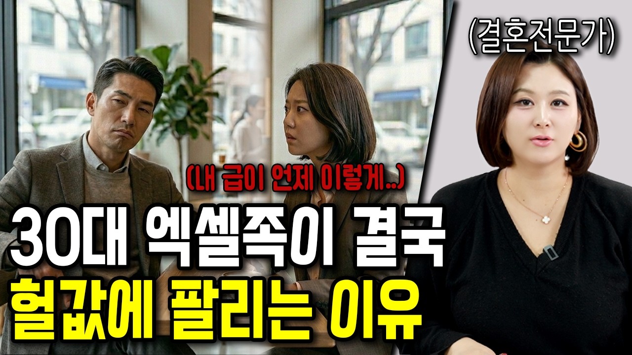 30대 엑셀족들이 노처녀 노총각 되는 이유
