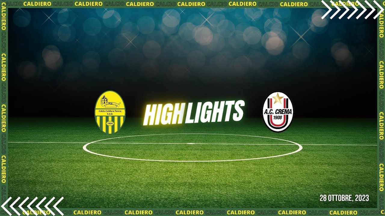 Sintesi Caldiero Terme - Crema 1 a 0
