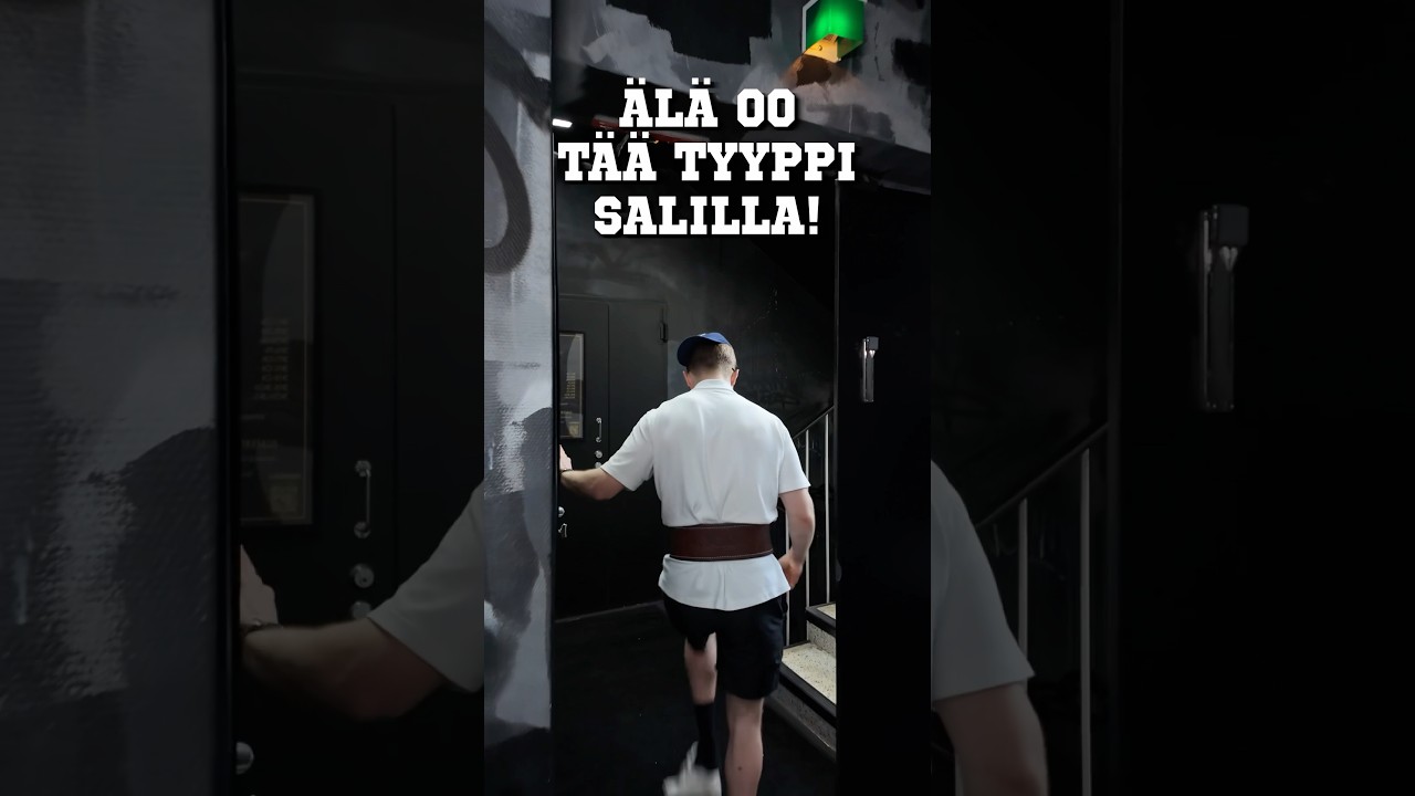 &Auml;l&auml; ole t&auml;&auml; tyyppi! Liity j&auml;seneksi 👉🏻 www.ptvgym.fi #ptvgym