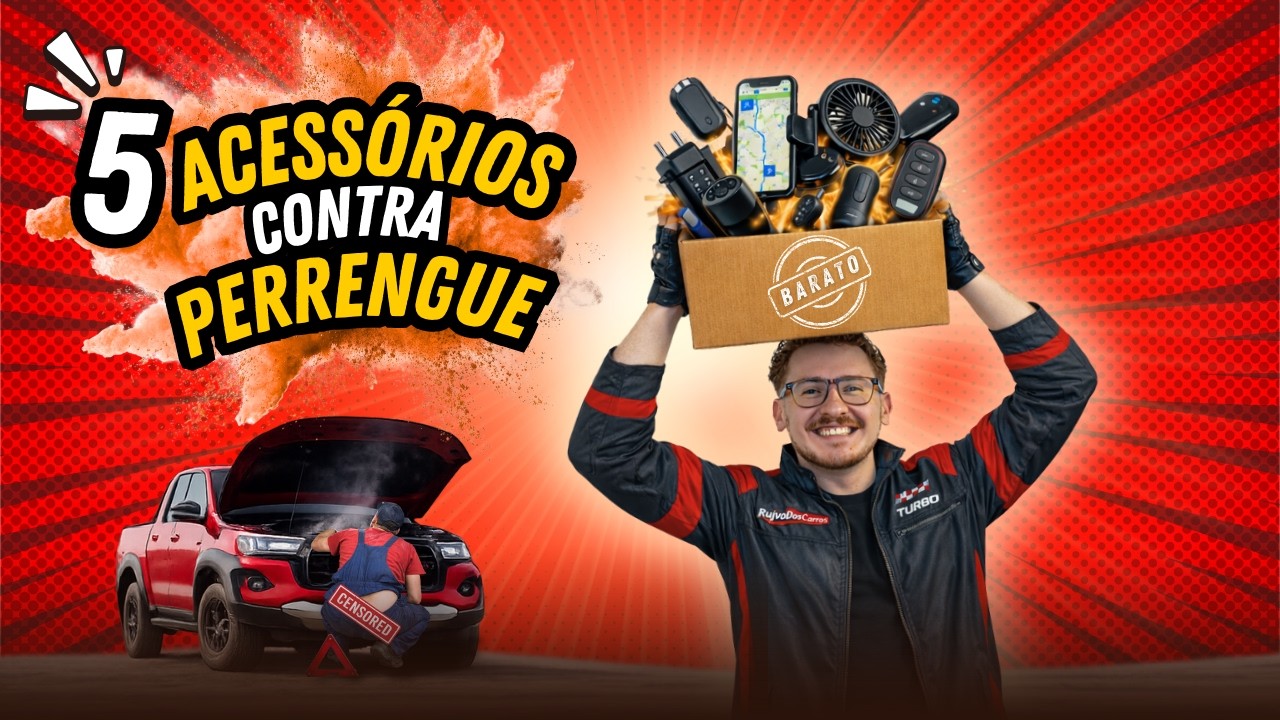 PARE de Sofrer com Seu Carro! 5 Itens Inteligentes Que Ajudam Muito