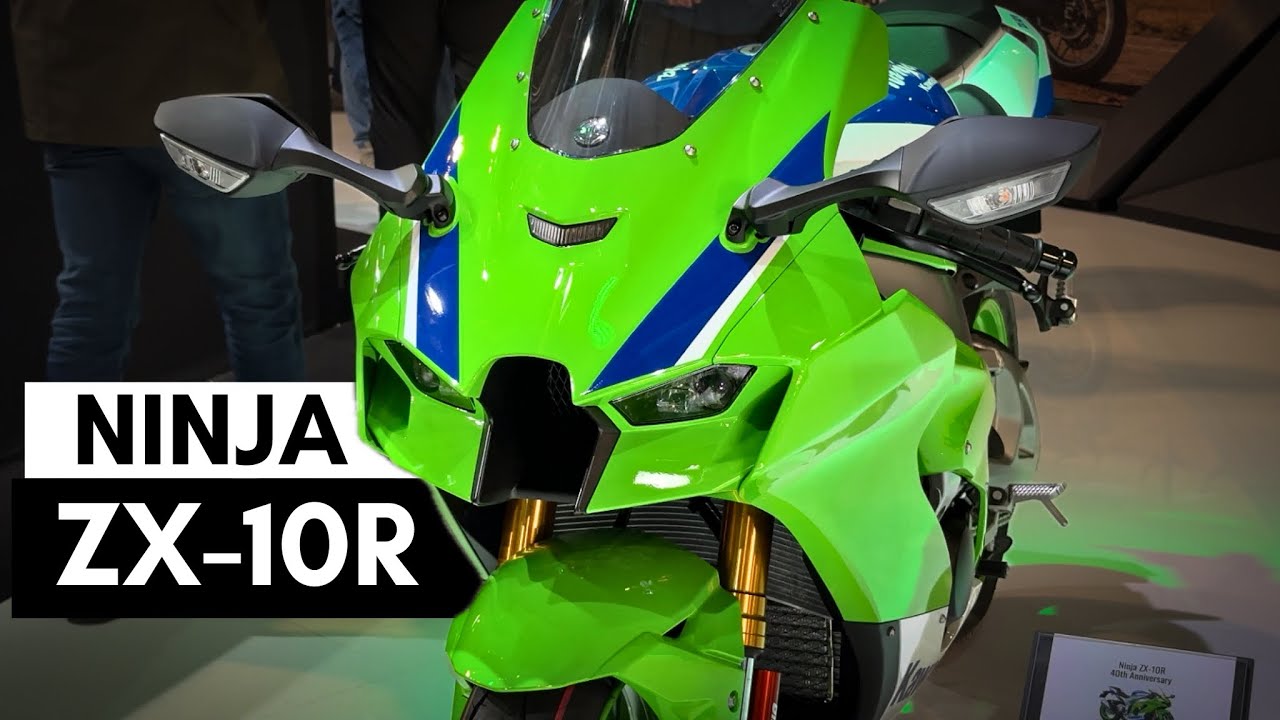Kawasaki Ninja ZX-10R 40th Anniversary Edition 2024 | 4K
