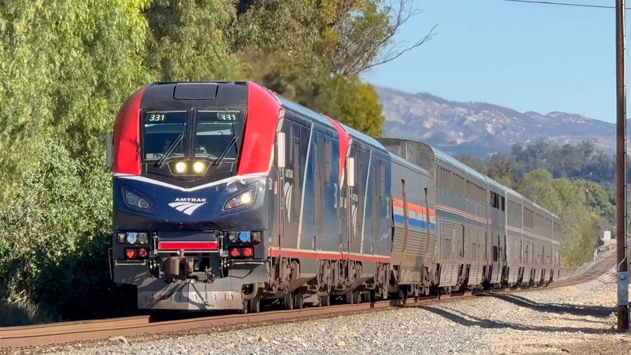 Amtrak Coast Starlight SoCal Compilation (Winter 2025-2026)