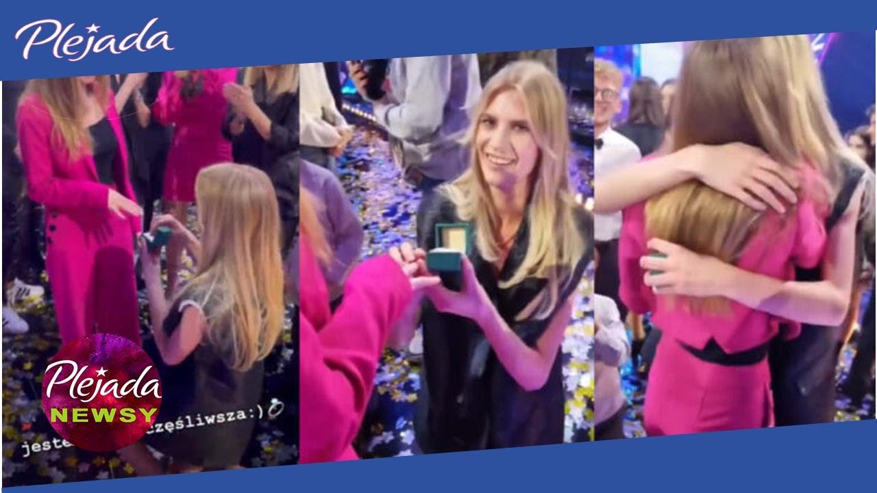 Finał &bdquo;Top Model&rdquo;. Julia nagle uklękła na scenie i poprosiła partnerkę o rękę. Kamery TVN nie były n