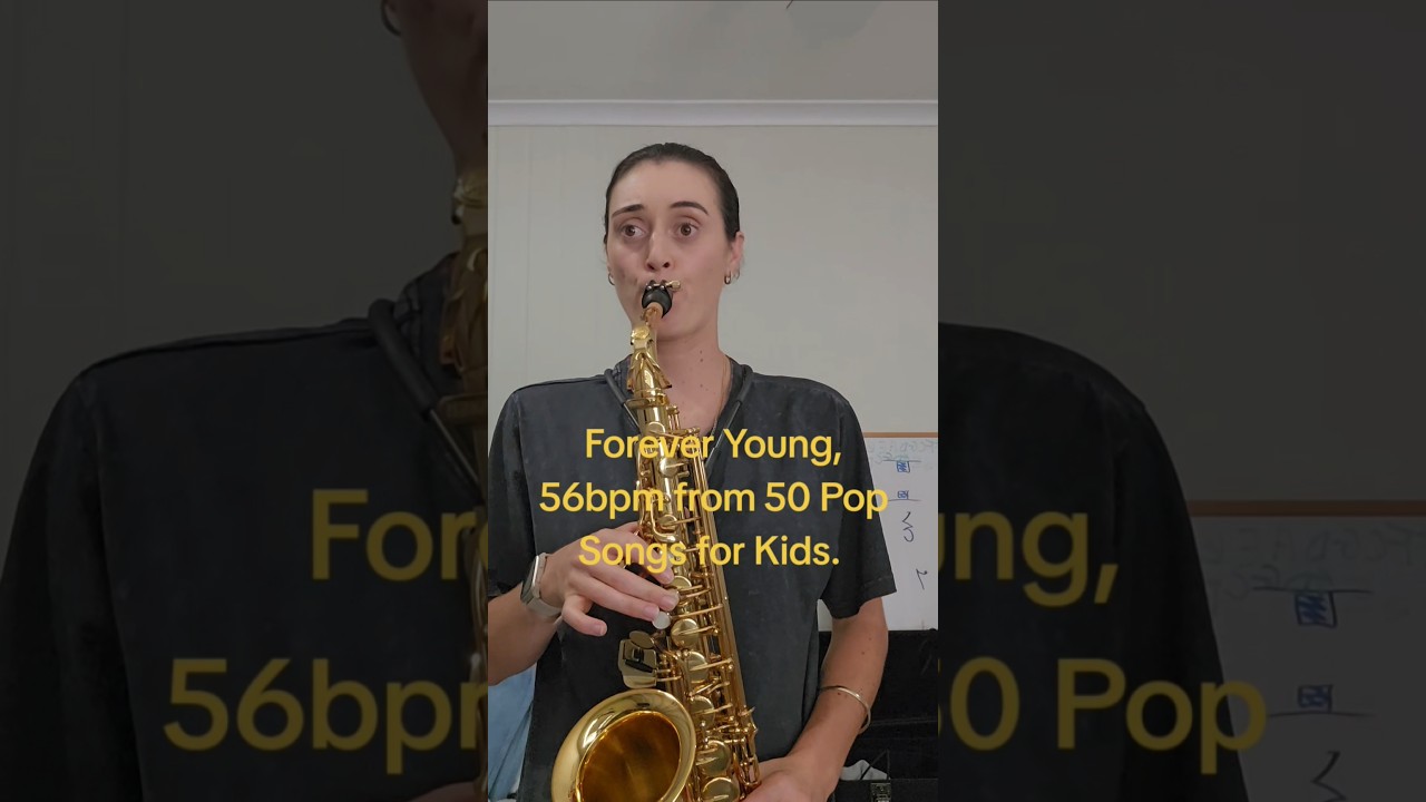 Forever Young 56Bpm from 50 Pop Songs for Kids. Practice track for students #music #practice