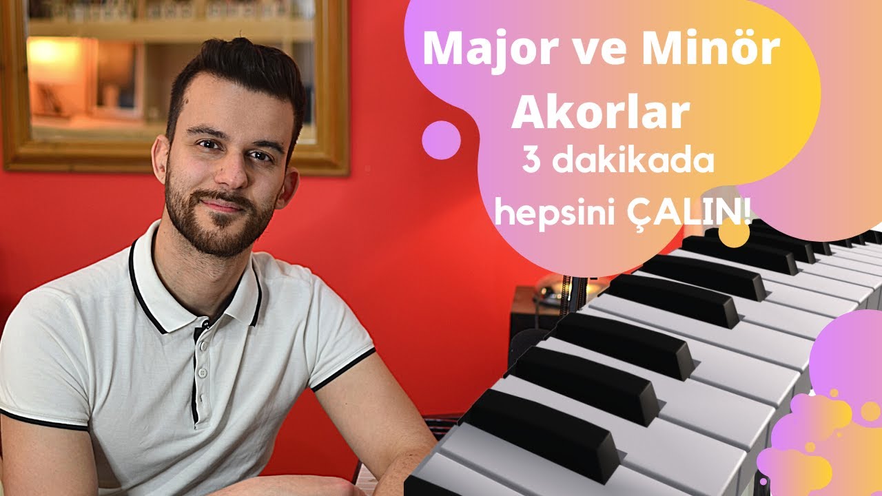 Сыграйте минорные и мажорные аккорды за 3 МИНУТЫ!