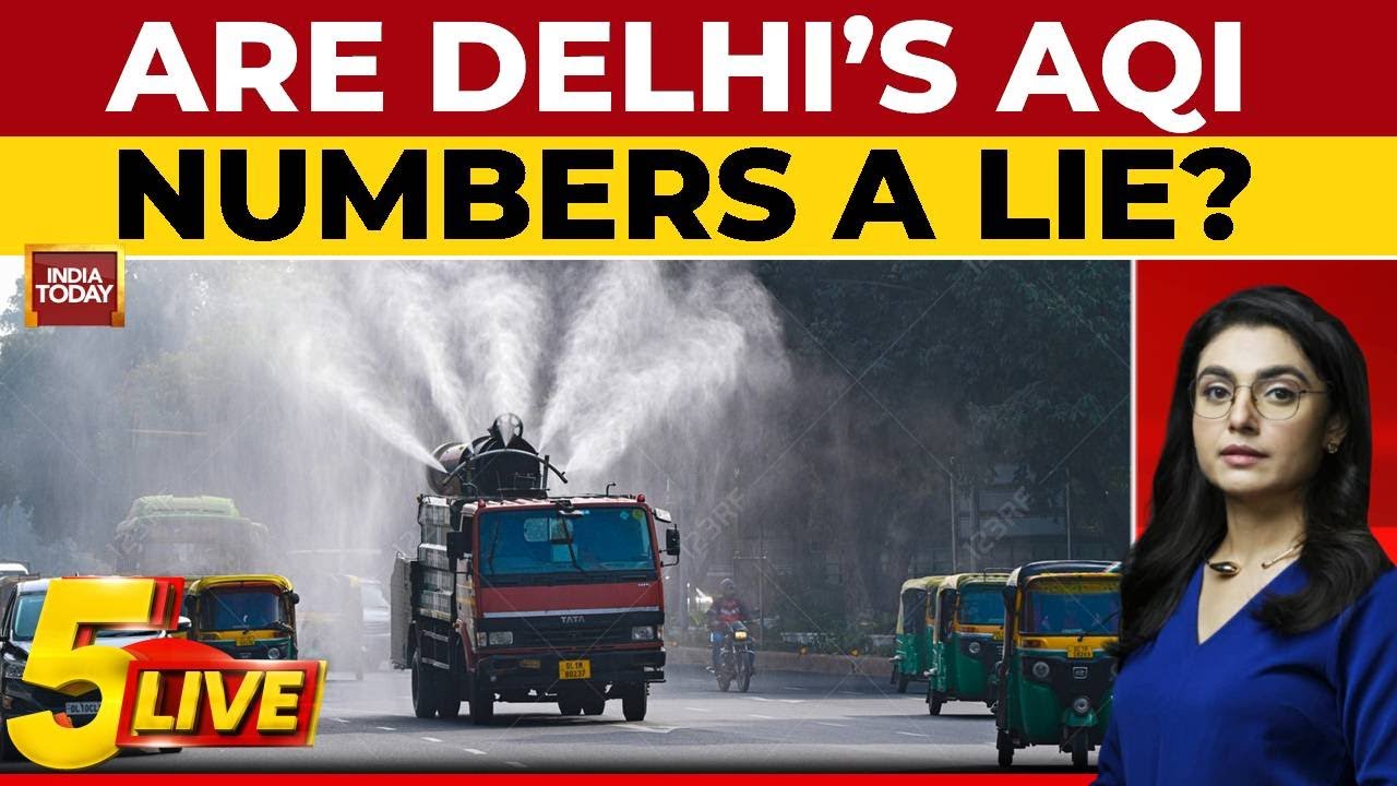 5Live With Sonal Mehrotra Kapoor: Delhi's Dirty Air Secret—Are Pollution Numbers Being Manipulated?