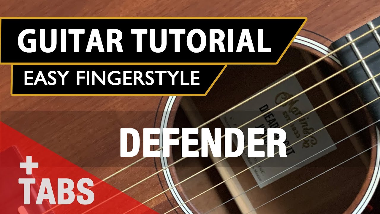 Defender | Upperroom | Easy Fingerstyle Guitar Worship Tutorial with Tabs