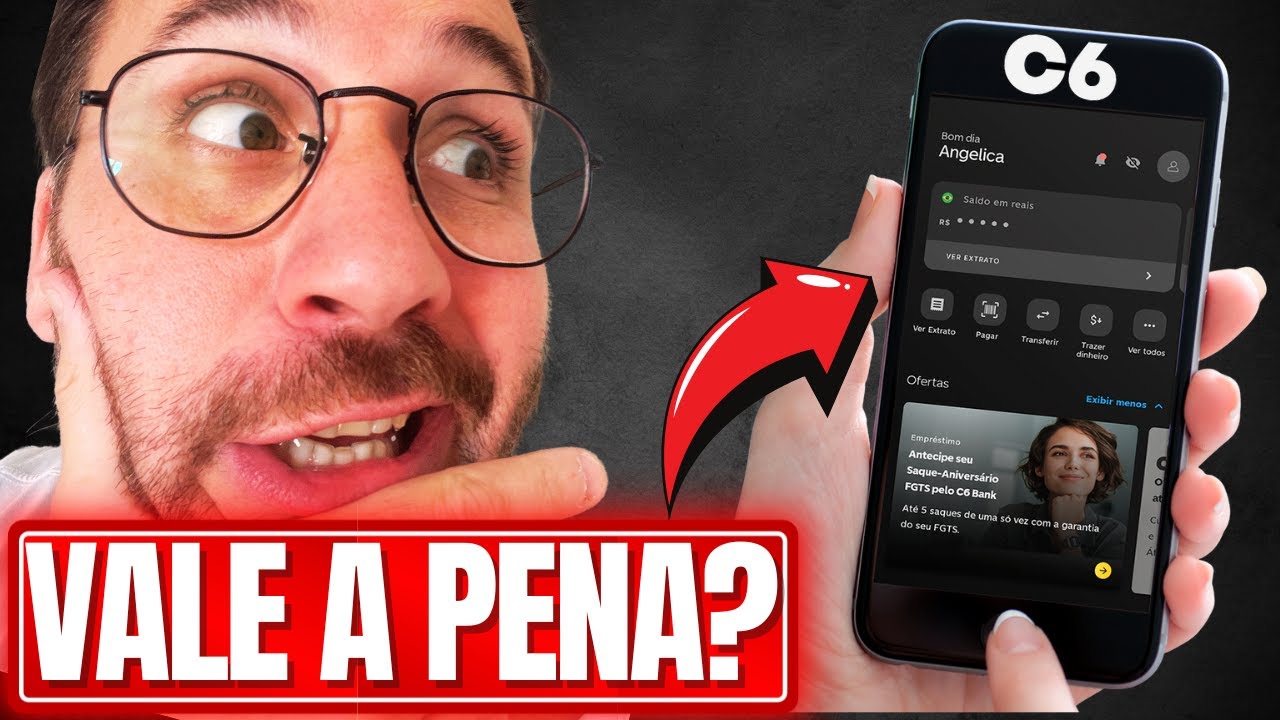 C6 BANK em 2025: ⚠️ A Conta AINDA Vale a Pena? Meu Relato Sincero sobre o C6!