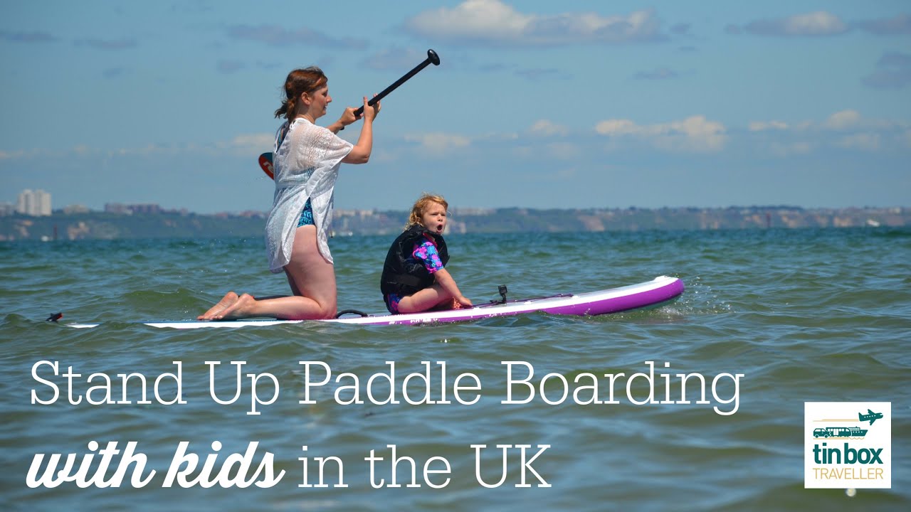 Stand Up Paddle Boarding with kids in the UK