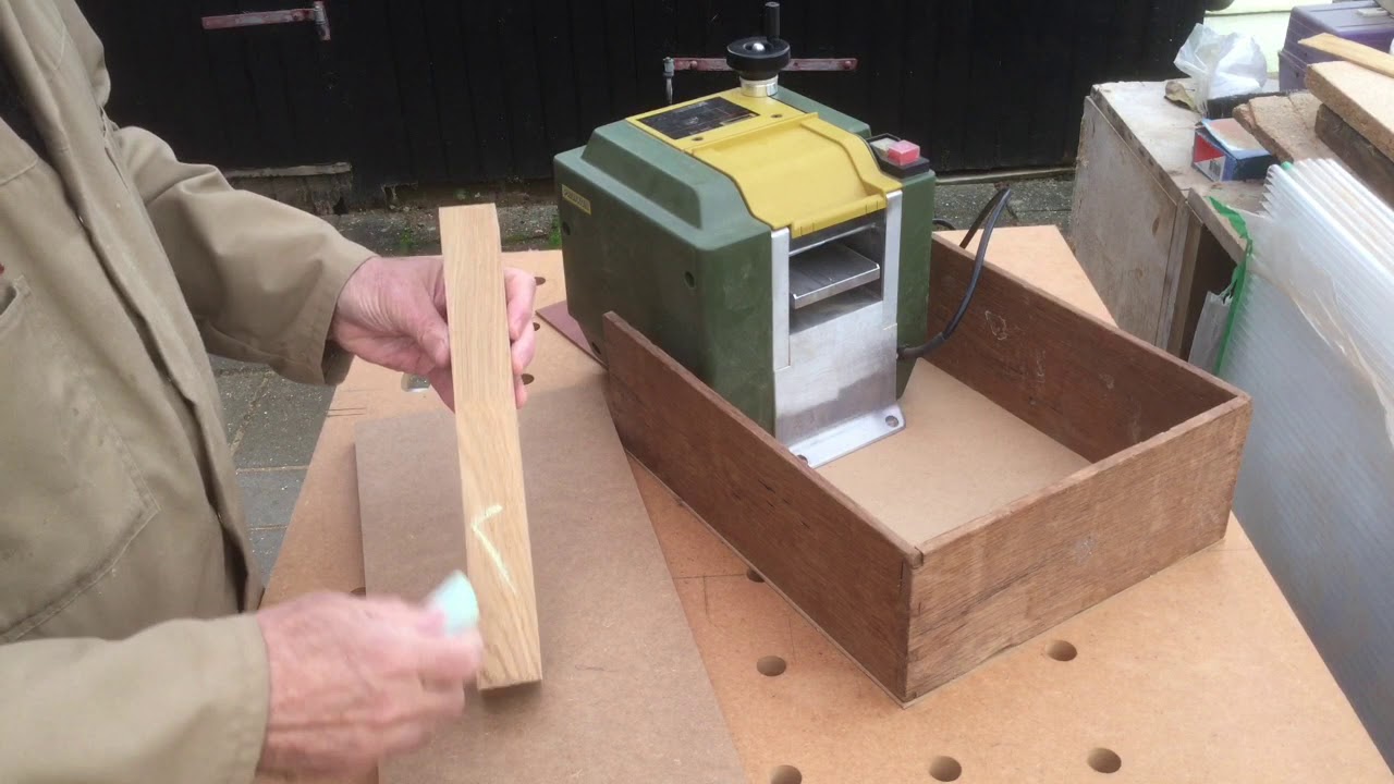 Proxxon DH40 Planer 4 sides in right angles