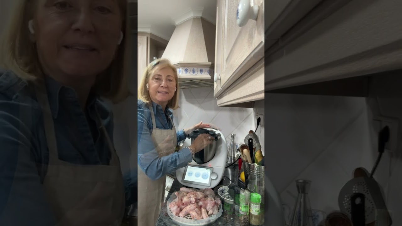 Alitas de pollo al ajillo con Thermomix | #tm6 #alitasthermomix #alitasalajillo