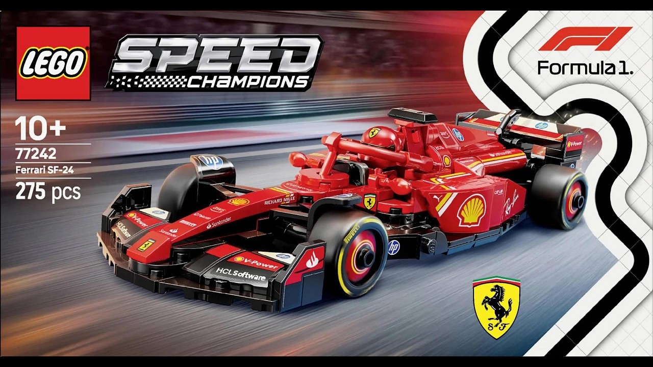 Ferrari SF-24 F1 | LEGO Speed Champions🏁