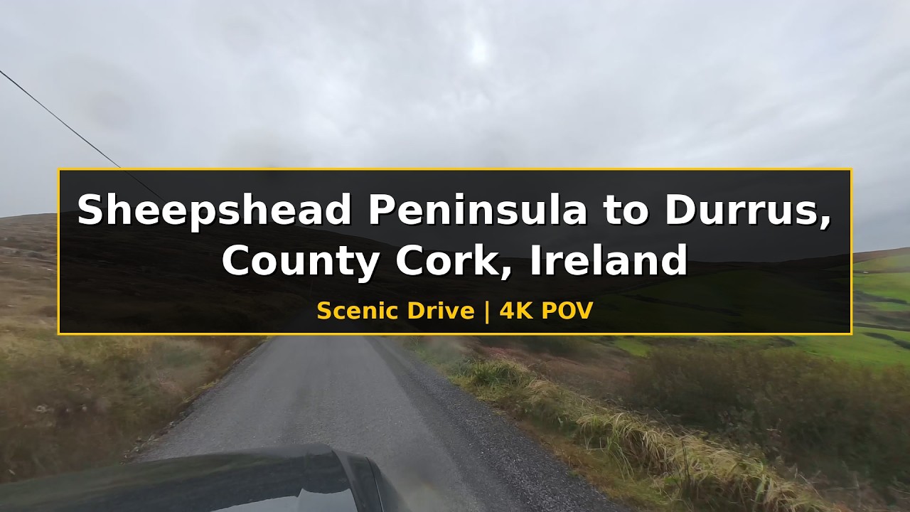 POV Driving Bantry to Kenmare | Sheepshead, Ireland