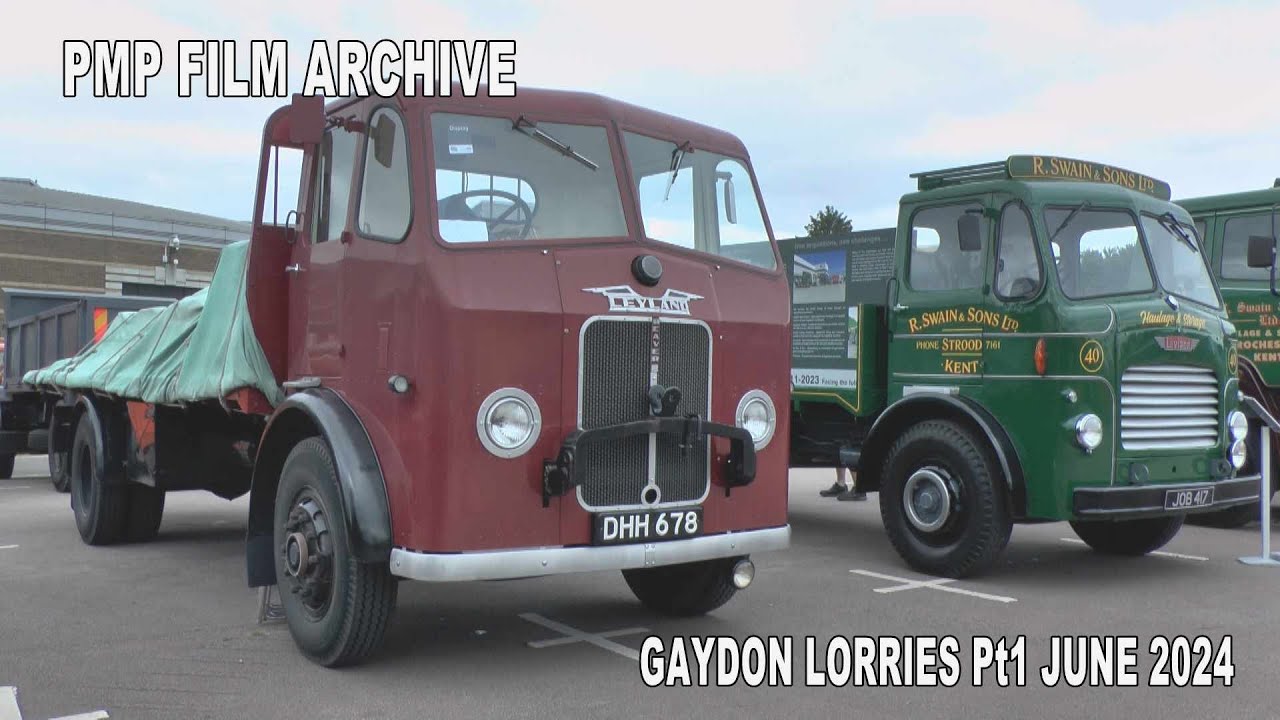 GAYDON VINTAGE LORRIES JUNE 2024 Pt1