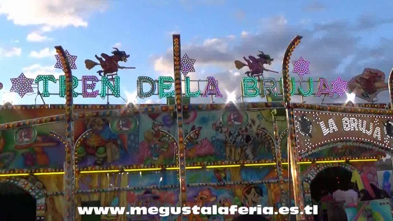 Tren de la Bruja Atracciones Barrueco en la Feria del Corpus de Toledo 2016