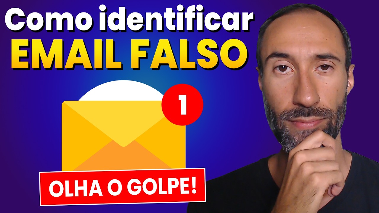 Como IDENTIFICAR um EMAIL FALSO? Não caia em golpes!