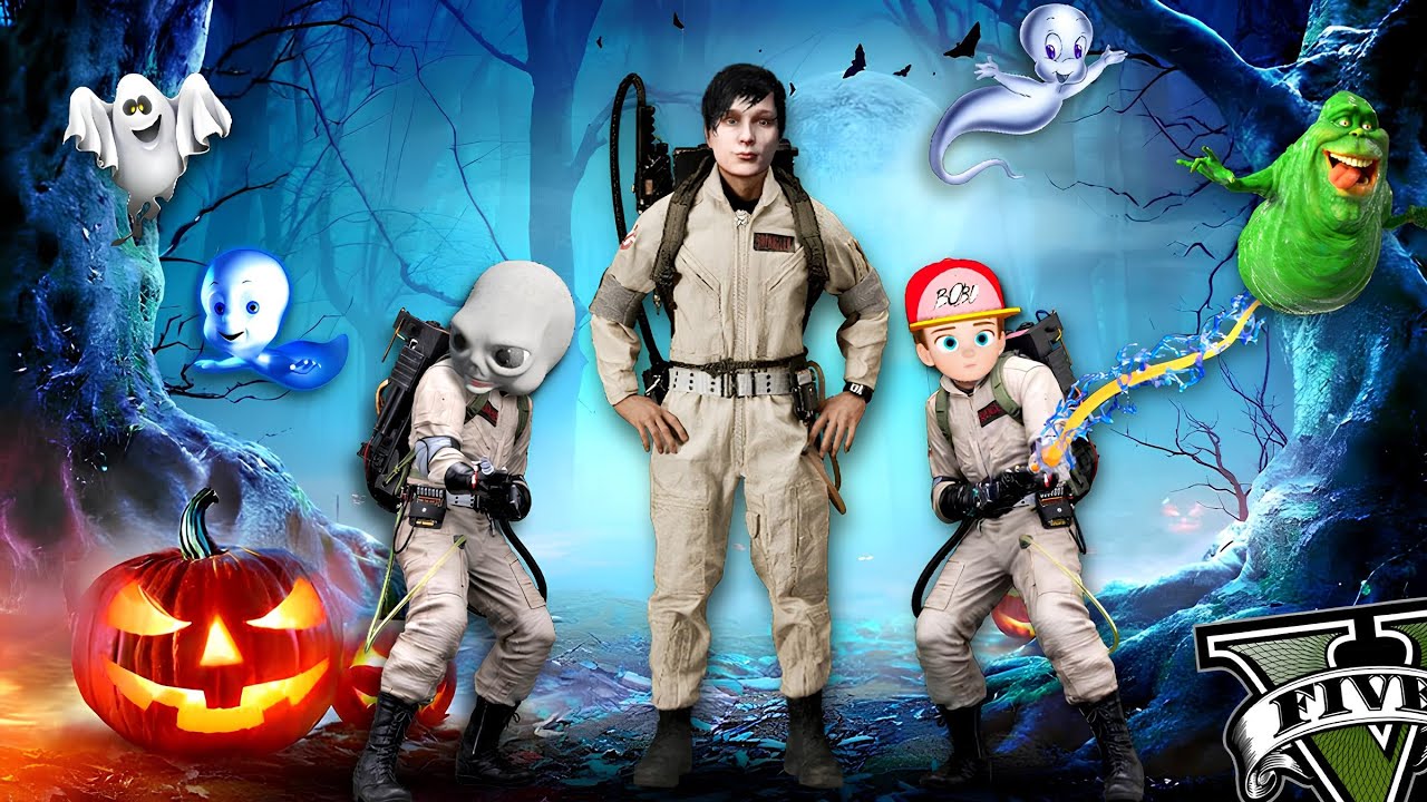 ဘိုဘိုအီးတီ နှင့် Halloween ည သရဲဖမ်းပွဲတော် | Halloween Night in GTA V | SMART On Live