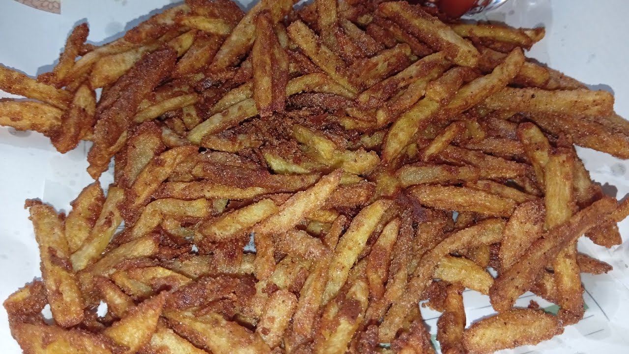 Spicy Crispy French Fries Recipe | Street Style Masaledar Fries 🍟🔥| Rang_O_Zaiqa Vlogs 
