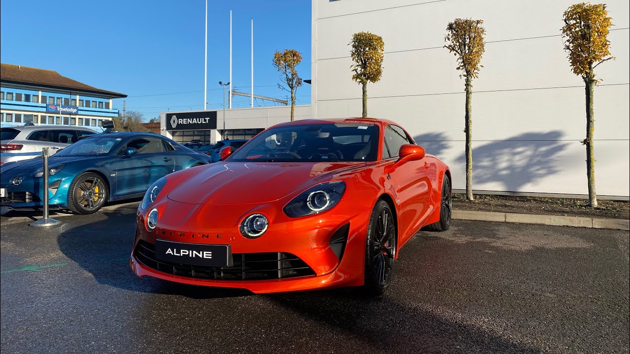 Fire Orange Alpine A110 S